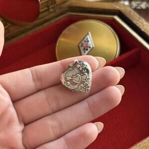 Silver 925 Heart Locket Pendant